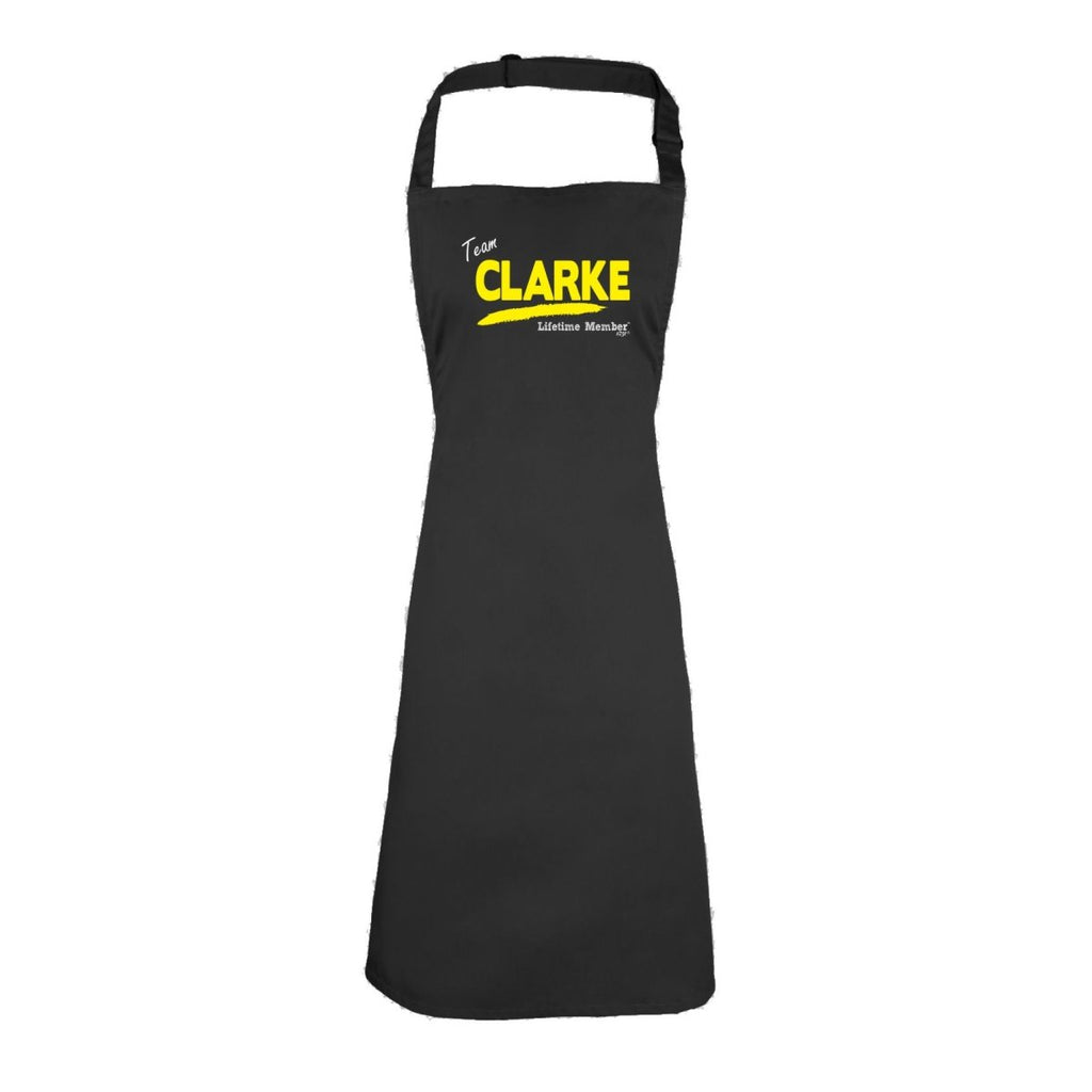 Clarke V1 Lifetime Member - Funny Novelty Kitchen Adult Apron - 123t Australia | Funny T-Shirts Mugs Novelty Gifts