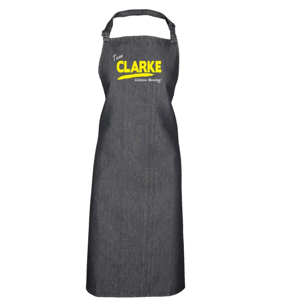 Clarke V1 Lifetime Member - Funny Novelty Kitchen Adult Apron - 123t Australia | Funny T-Shirts Mugs Novelty Gifts