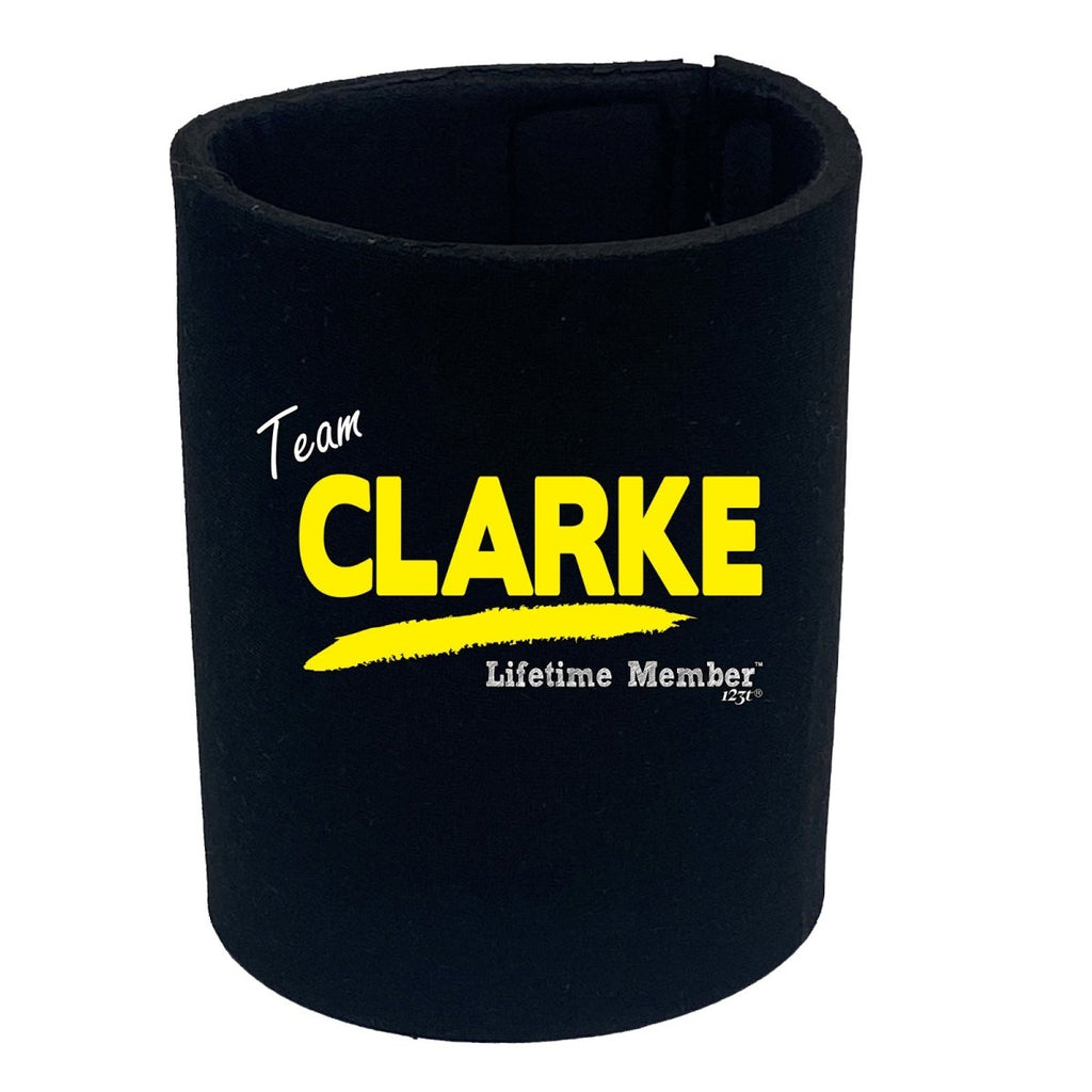 Clarke V1 Lifetime Member - Funny Novelty Stubby Holder - 123t Australia | Funny T-Shirts Mugs Novelty Gifts