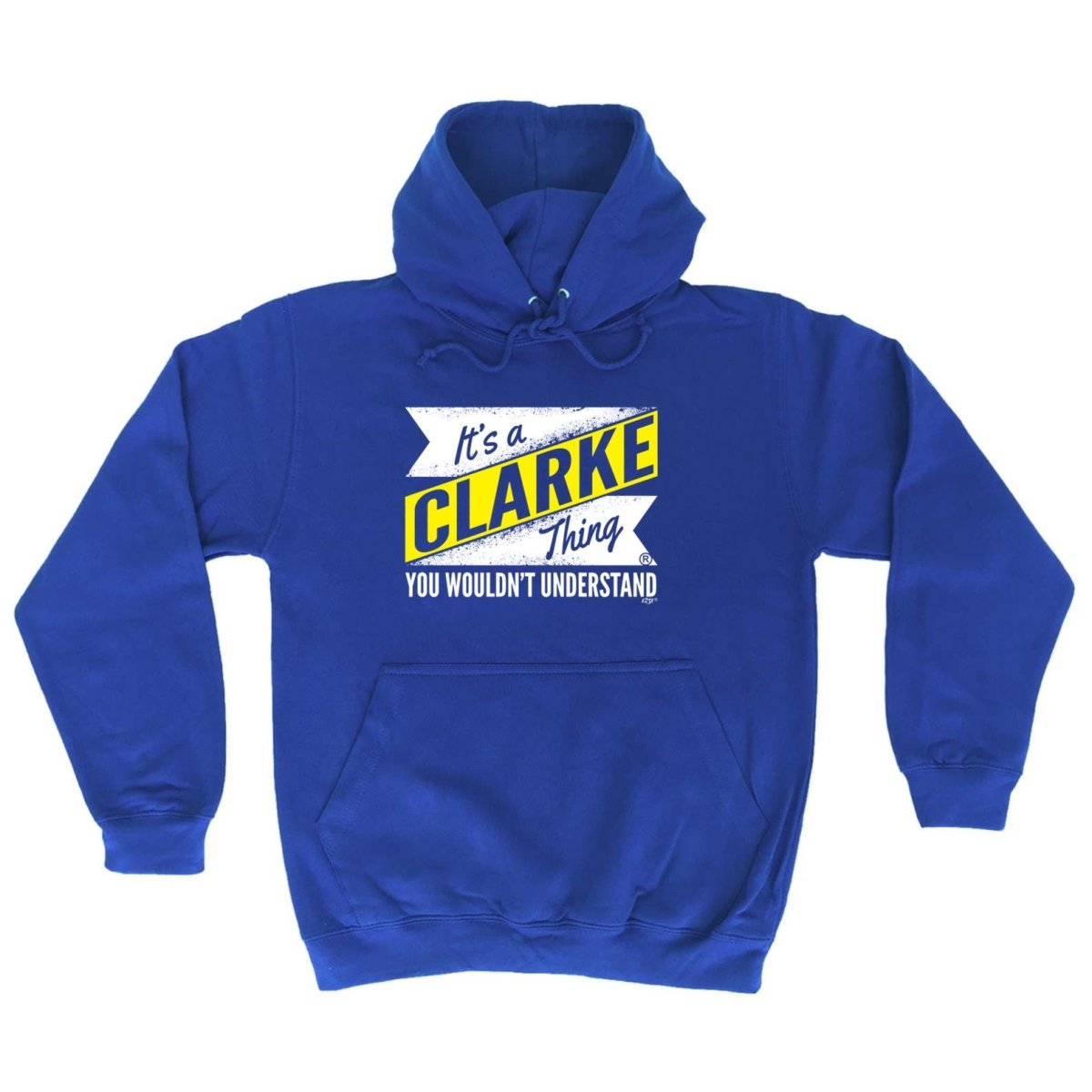 Clarke V2 Surname Thing - Funny Novelty Hoodies Hoodie - 123t Australia | Funny T-Shirts Mugs Novelty Gifts