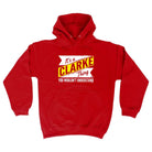 Clarke V2 Surname Thing - Funny Novelty Hoodies Hoodie - 123t Australia | Funny T-Shirts Mugs Novelty Gifts