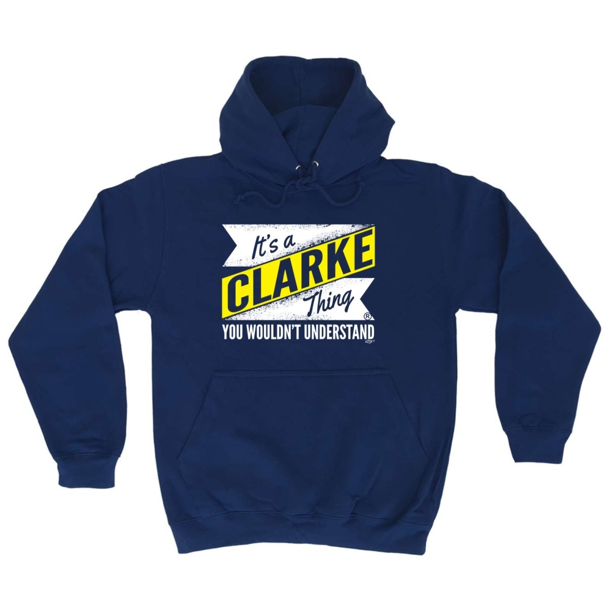 Clarke V2 Surname Thing - Funny Novelty Hoodies Hoodie - 123t Australia | Funny T-Shirts Mugs Novelty Gifts