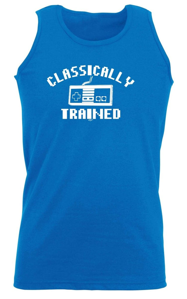 Classicly Trained Gamer Gaming - Funny Novelty Vest Singlet Unisex Tank Top - 123t Australia | Funny T-Shirts Mugs Novelty Gifts