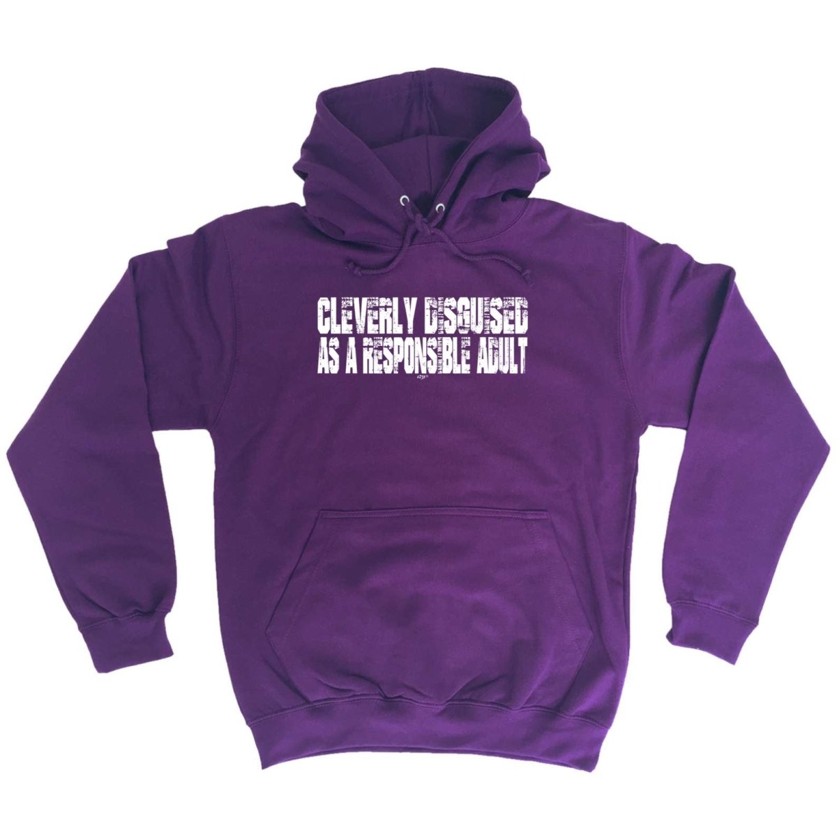Cleverly Disguised As A Responsible Adult - Funny Novelty Hoodies Hoodie - 123t Australia | Funny T-Shirts Mugs Novelty Gifts