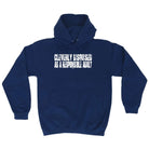 Cleverly Disguised As A Responsible Adult - Funny Novelty Hoodies Hoodie - 123t Australia | Funny T-Shirts Mugs Novelty Gifts