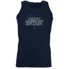 Clulessly Wandering From Room To Room - Funny Novelty Vest Singlet Unisex Tank Top - 123t Australia | Funny T-Shirts Mugs Novelty Gifts