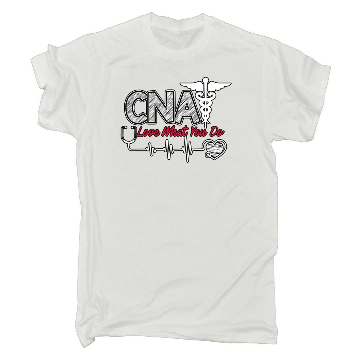 Cna Nurse Love What You Do - Mens Funny T-Shirt Tshirts - 123t Australia | Funny T-Shirts Mugs Novelty Gifts