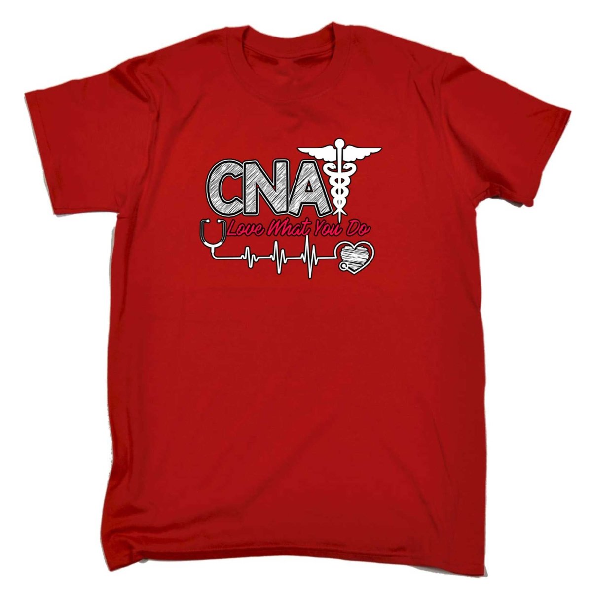 Cna Nurse Love What You Do - Mens Funny T-Shirt Tshirts - 123t Australia | Funny T-Shirts Mugs Novelty Gifts