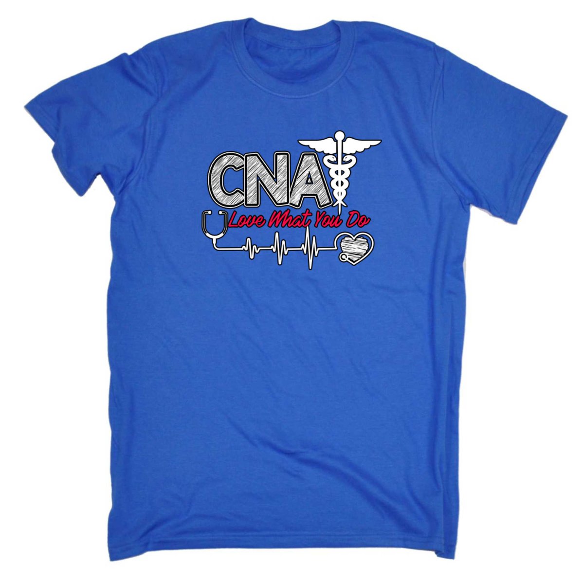 Cna Nurse Love What You Do - Mens Funny T-Shirt Tshirts - 123t Australia | Funny T-Shirts Mugs Novelty Gifts