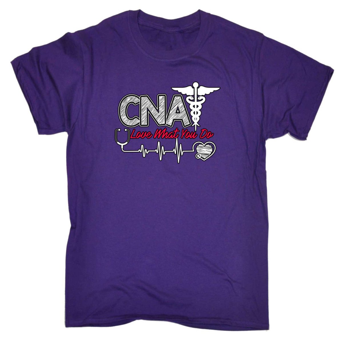 Cna Nurse Love What You Do - Mens Funny T-Shirt Tshirts - 123t Australia | Funny T-Shirts Mugs Novelty Gifts
