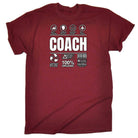 Coach Sarcastic Humour - Mens Funny T-Shirt Tshirts - 123t Australia | Funny T-Shirts Mugs Novelty Gifts