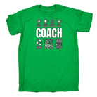 Coach Sarcastic Humour - Mens Funny T-Shirt Tshirts - 123t Australia | Funny T-Shirts Mugs Novelty Gifts