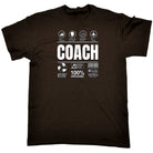 Coach Sarcastic Humour - Mens Funny T-Shirt Tshirts - 123t Australia | Funny T-Shirts Mugs Novelty Gifts