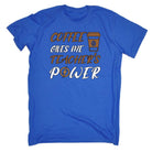 Coffee Gives Me Teacher Power - Mens Funny T-Shirt Tshirts Tee Shirt - 123t Australia | Funny T-Shirts Mugs Novelty Gifts