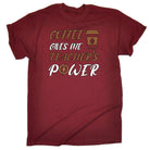 Coffee Gives Me Teacher Power - Mens Funny T-Shirt Tshirts Tee Shirt - 123t Australia | Funny T-Shirts Mugs Novelty Gifts