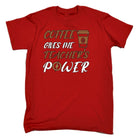 Coffee Gives Me Teacher Power - Mens Funny T-Shirt Tshirts Tee Shirt - 123t Australia | Funny T-Shirts Mugs Novelty Gifts