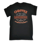 Coffee Is The Best Morning Motivation - Mens Funny T-Shirt Tshirts Tee Shirt - 123t Australia | Funny T-Shirts Mugs Novelty Gifts