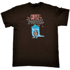 Coffee Monster - Mens Funny T-Shirt Tshirts Tee Shirt - 123t Australia | Funny T-Shirts Mugs Novelty Gifts