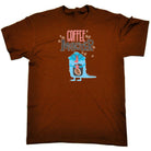 Coffee Monster - Mens Funny T-Shirt Tshirts Tee Shirt - 123t Australia | Funny T-Shirts Mugs Novelty Gifts