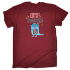 Coffee Monster - Mens Funny T-Shirt Tshirts Tee Shirt - 123t Australia | Funny T-Shirts Mugs Novelty Gifts