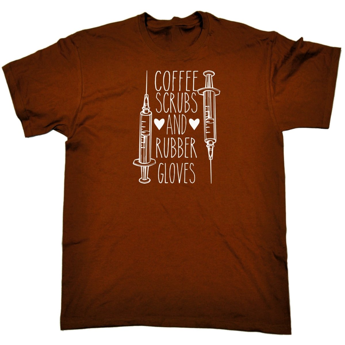 Coffee Scrubs And Rubber Gloves - Mens Funny T-Shirt Tshirts Tee Shirt - 123t Australia | Funny T-Shirts Mugs Novelty Gifts