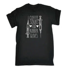 Coffee Scrubs And Rubber Gloves - Mens Funny T-Shirt Tshirts Tee Shirt - 123t Australia | Funny T-Shirts Mugs Novelty Gifts