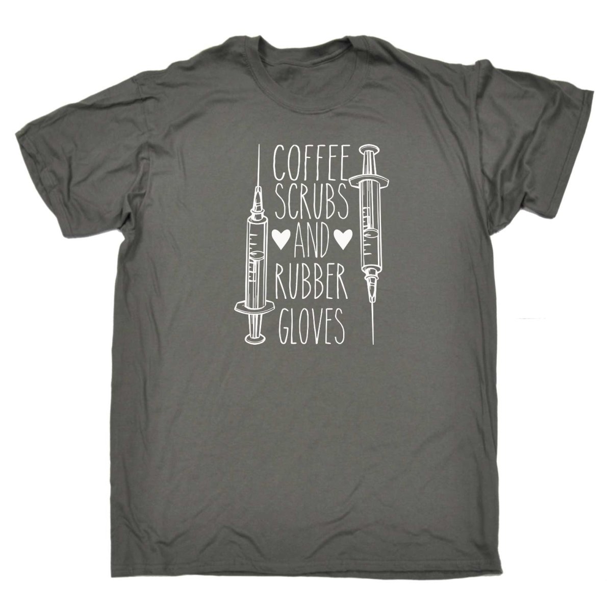 Coffee Scrubs And Rubber Gloves - Mens Funny T-Shirt Tshirts Tee Shirt - 123t Australia | Funny T-Shirts Mugs Novelty Gifts