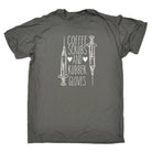 Coffee Scrubs And Rubber Gloves - Mens Funny T-Shirt Tshirts Tee Shirt - 123t Australia | Funny T-Shirts Mugs Novelty Gifts