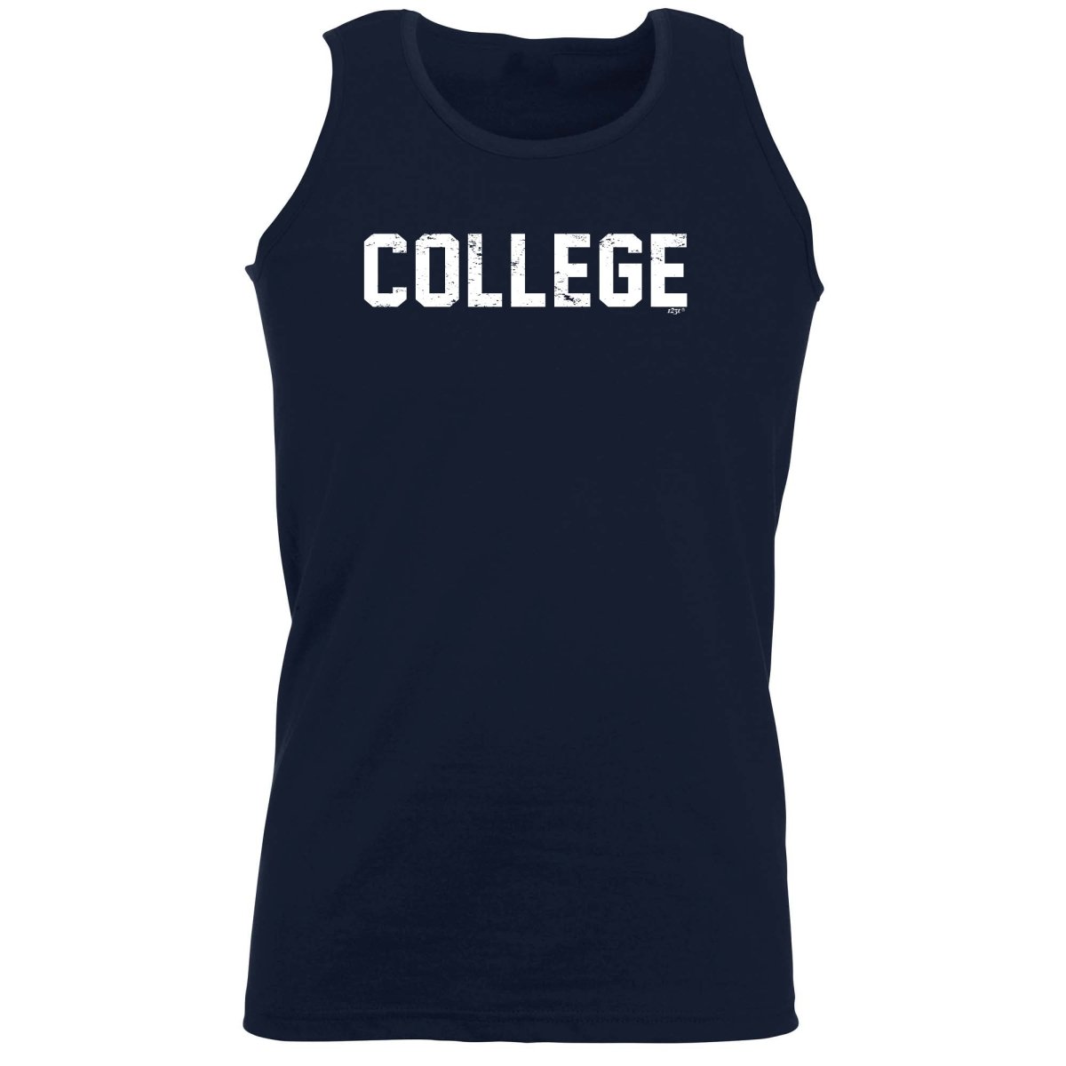 College - Funny Novelty Vest Singlet Unisex Tank Top - 123t Australia | Funny T-Shirts Mugs Novelty Gifts
