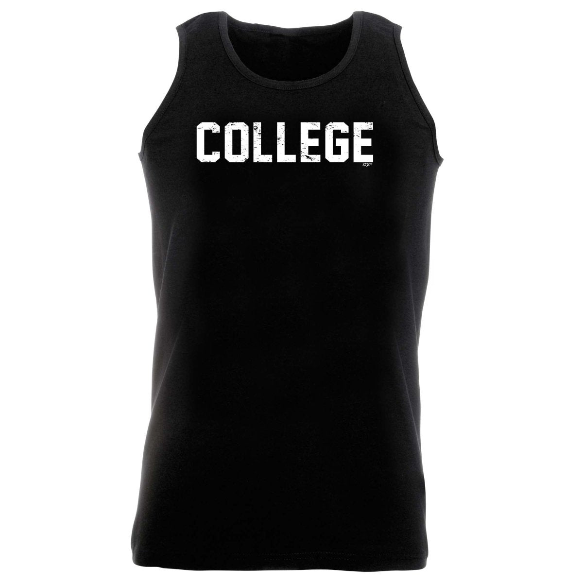 College - Funny Novelty Vest Singlet Unisex Tank Top - 123t Australia | Funny T-Shirts Mugs Novelty Gifts