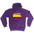 Colombia Country Flag Nationality - Hoodies Hoodie - 123t Australia | Funny T-Shirts Mugs Novelty Gifts