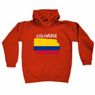 Colombia Country Flag Nationality - Kids Children Hoodie - 123t Australia | Funny T-Shirts Mugs Novelty Gifts