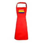 Colombia -Country Flag Nationality Kids Childrens Kitchen Apron - 123t Australia | Funny T-Shirts Mugs Novelty Gifts