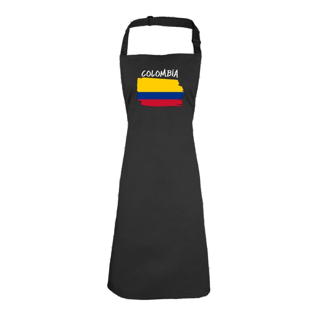 Colombia Country Flag Nationality - Kitchen Apron - 123t Australia | Funny T-Shirts Mugs Novelty Gifts