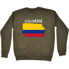 Colombia Country Flag Nationality - Sweatshirt - 123t Australia | Funny T-Shirts Mugs Novelty Gifts