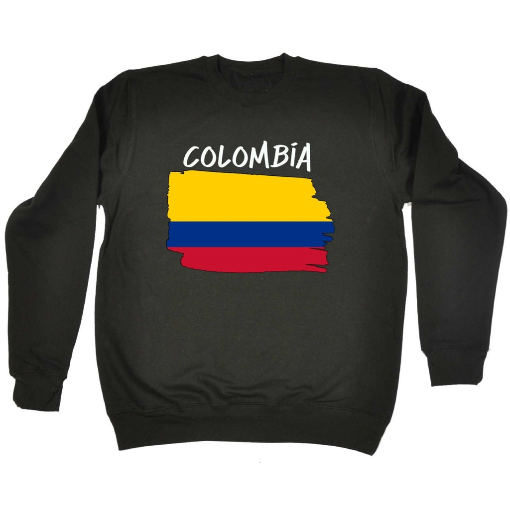 Colombia Country Flag Nationality - Sweatshirt - 123t Australia | Funny T-Shirts Mugs Novelty Gifts