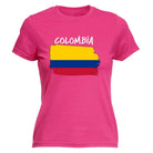 Colombia Country Flag Nationality - Womens T-Shirt T Shirt Tshirt - 123t Australia | Funny T-Shirts Mugs Novelty Gifts