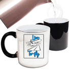 Live To Fly Plane Aviation Pilot - Funny Colour Changing Mug