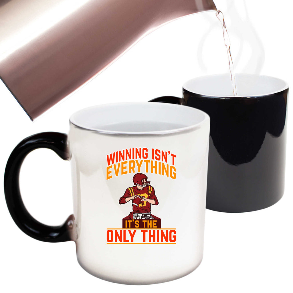 Winning Isnt Everything American Football Gridiron - Funny Colour Changing Mug