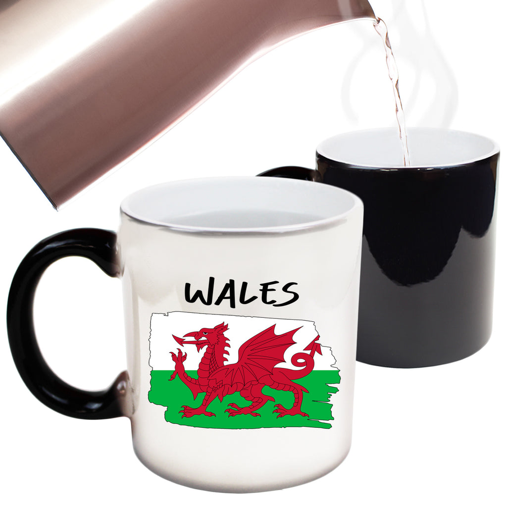 Wales - Funny Colour Changing Mug