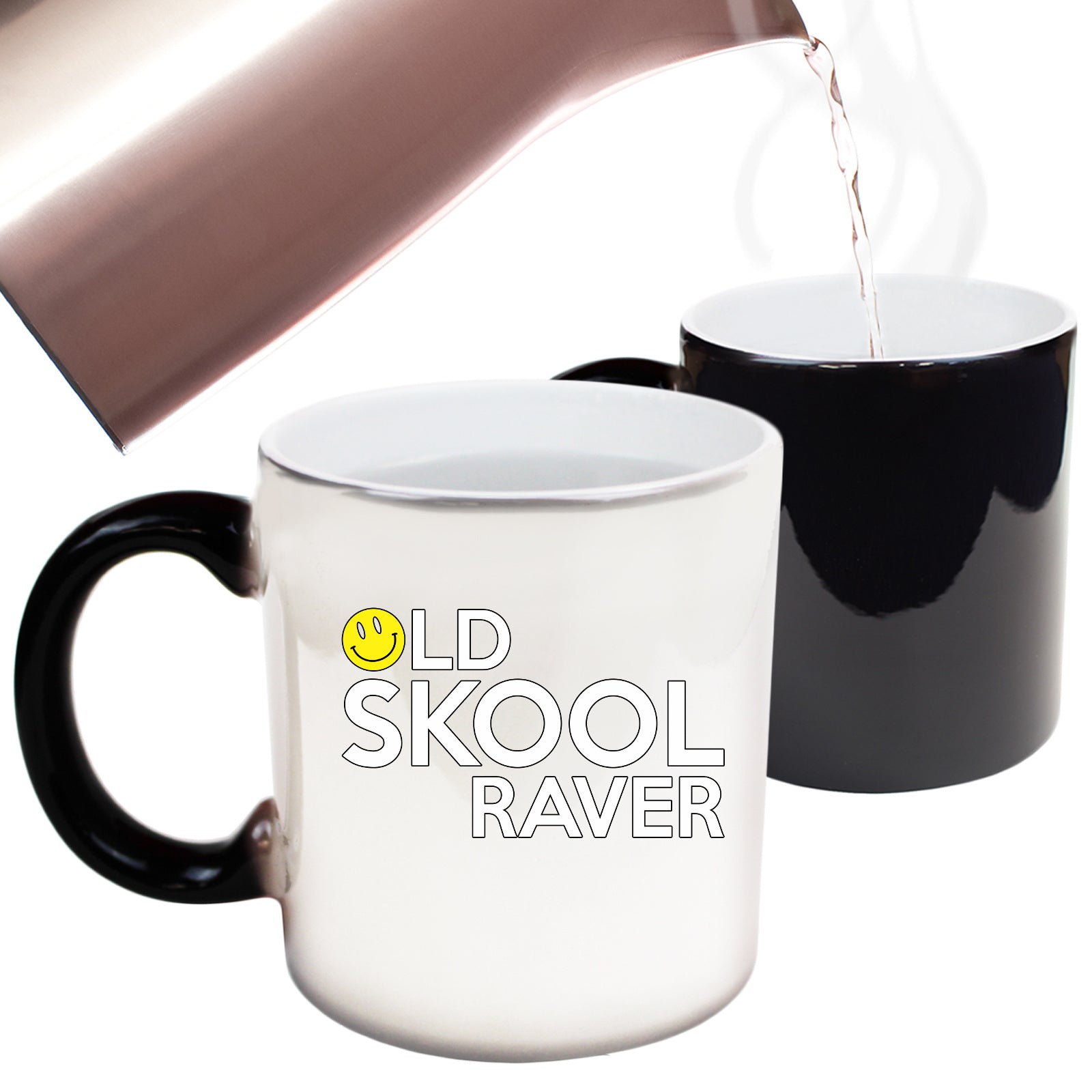 Old Skool Raver - Funny Colour Changing Mug