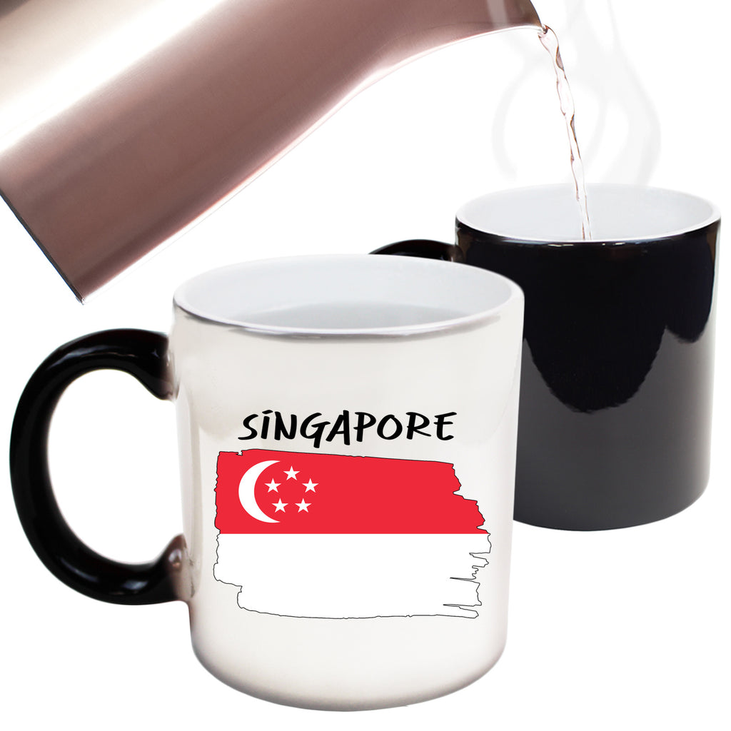 Singapore - Funny Colour Changing Mug
