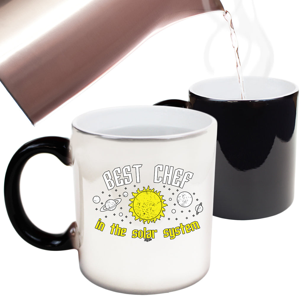 Best Chef Solar System - Funny Colour Changing Mug Cup