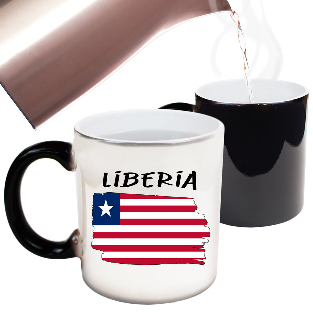 Liberia - Funny Colour Changing Mug