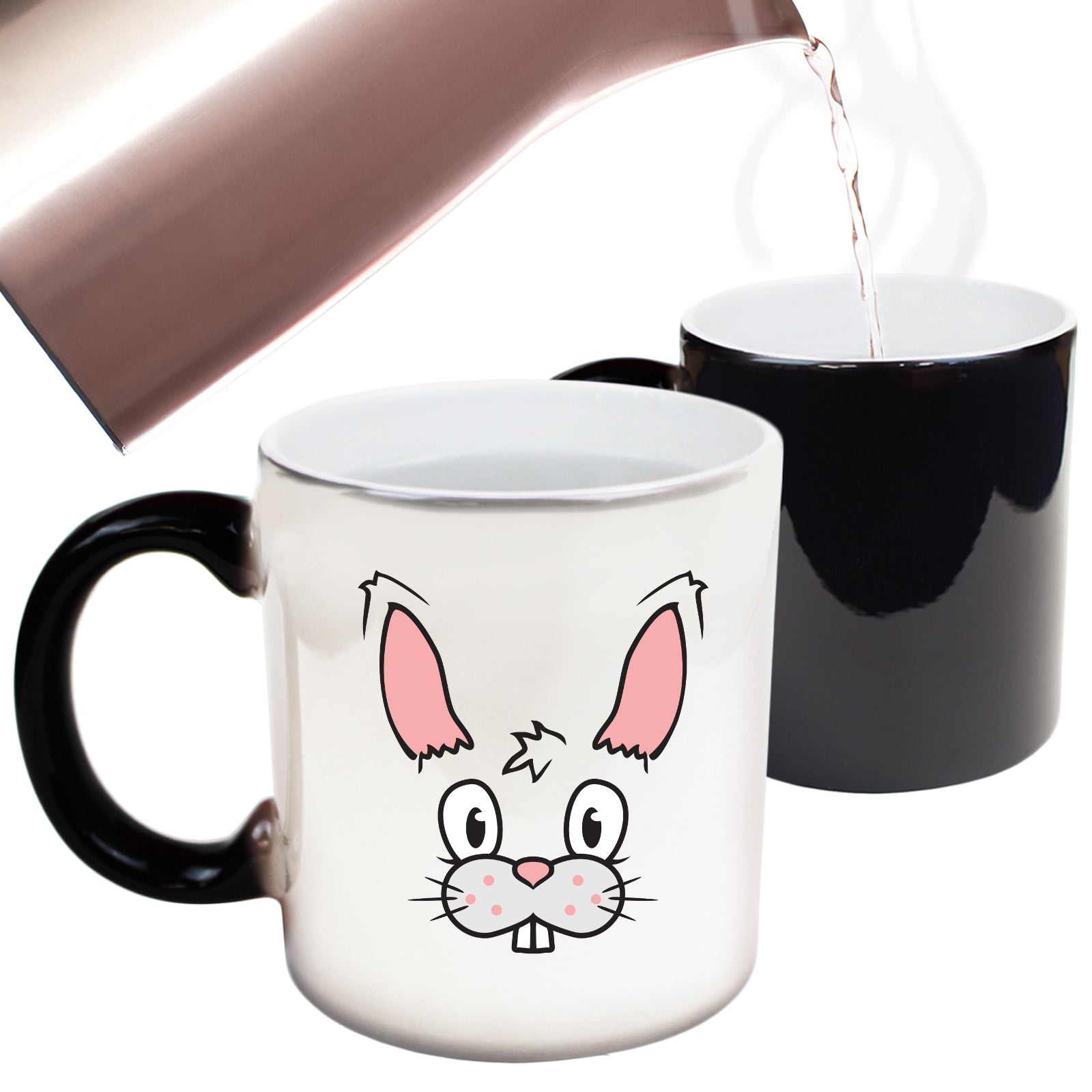 Rabbit Ani Mates - Funny Colour Changing Mug
