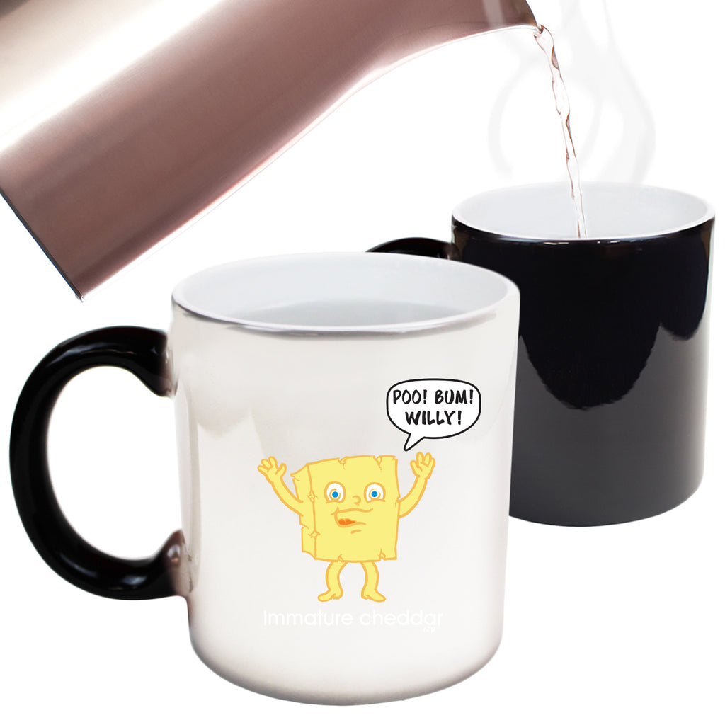 Immature Chedder - Funny Colour Changing Mug Cup