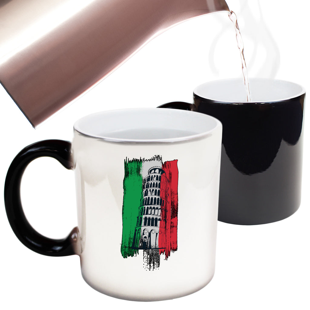 Italy Leaning Tower Of Pisa - Funny Colour Changing Mug