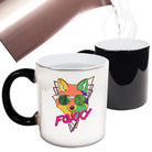 Foxxy Fox Retro - Funny Colour Changing Mug