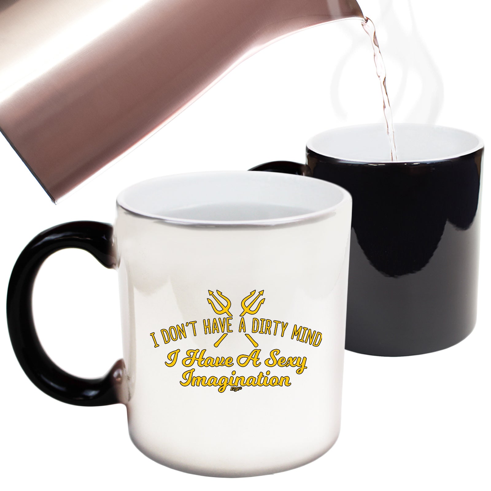 Don'T Have A Dirty Mind - Funny Colour Changing Mug Cup