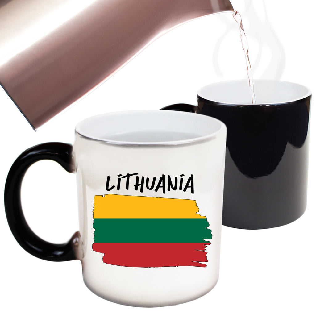 Lithuania - Funny Colour Changing Mug